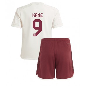 Bayern Munich Harry Kane #9 Koszulka Trzecich Dziecięca 2023-24 Krótki Rękaw (+ Krótkie spodenki)